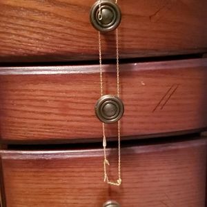 Stella & Dot gold necklace